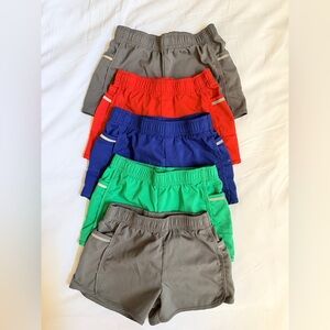 Primary unisex StayCool Shorts Lot Kids size 4-5
